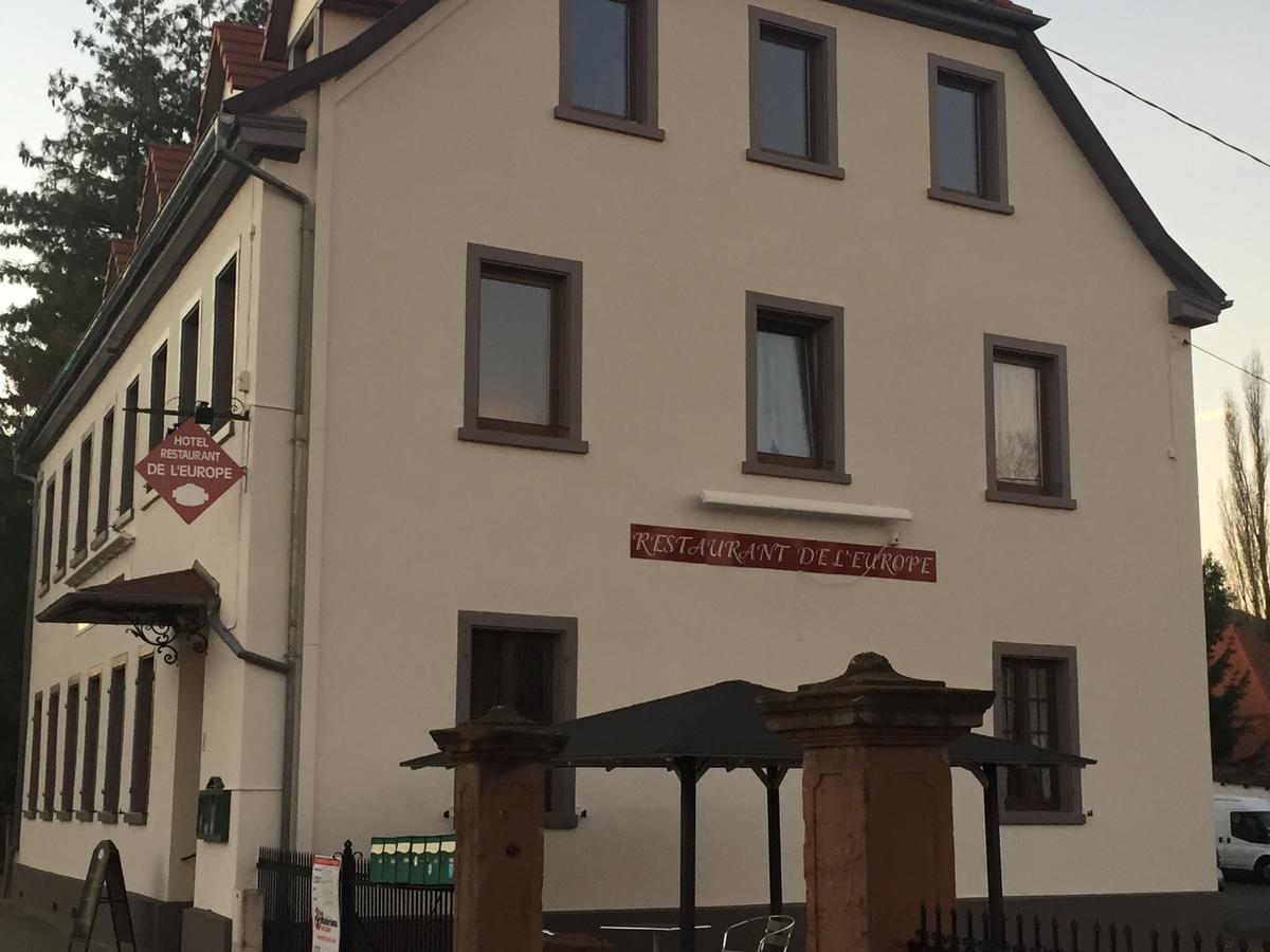Hotel Restaurant De L'Europe Wissembourg Exteriör bild