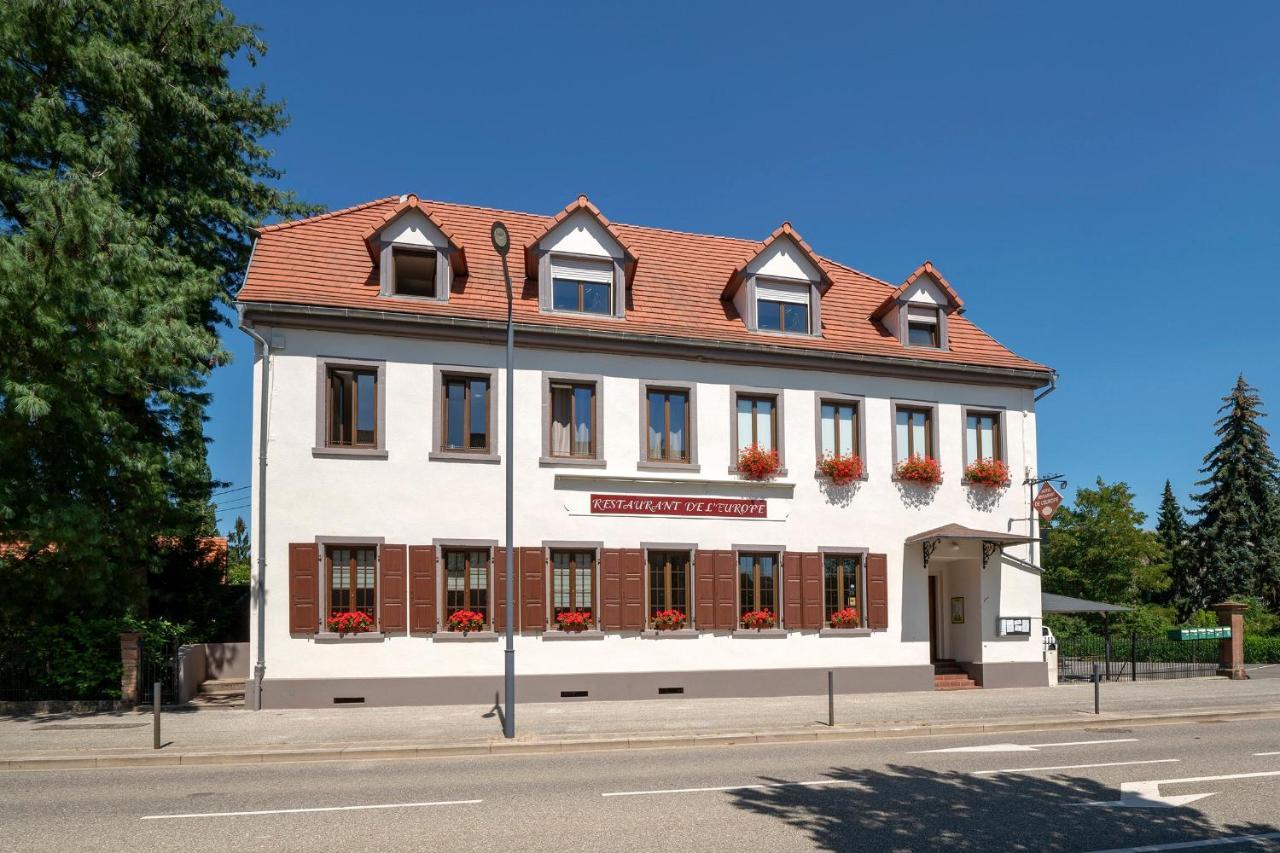 Hotel Restaurant De L'Europe Wissembourg Exteriör bild