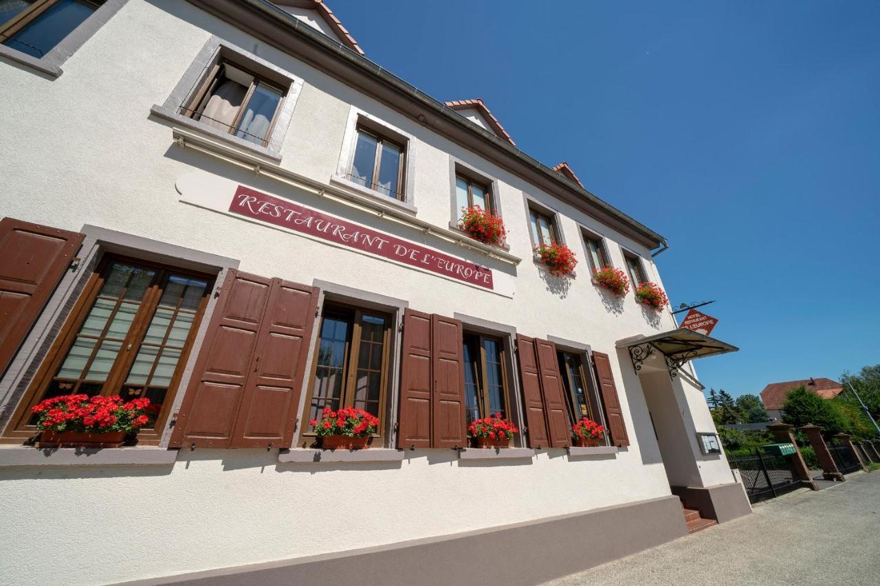 Hotel Restaurant De L'Europe Wissembourg Exteriör bild